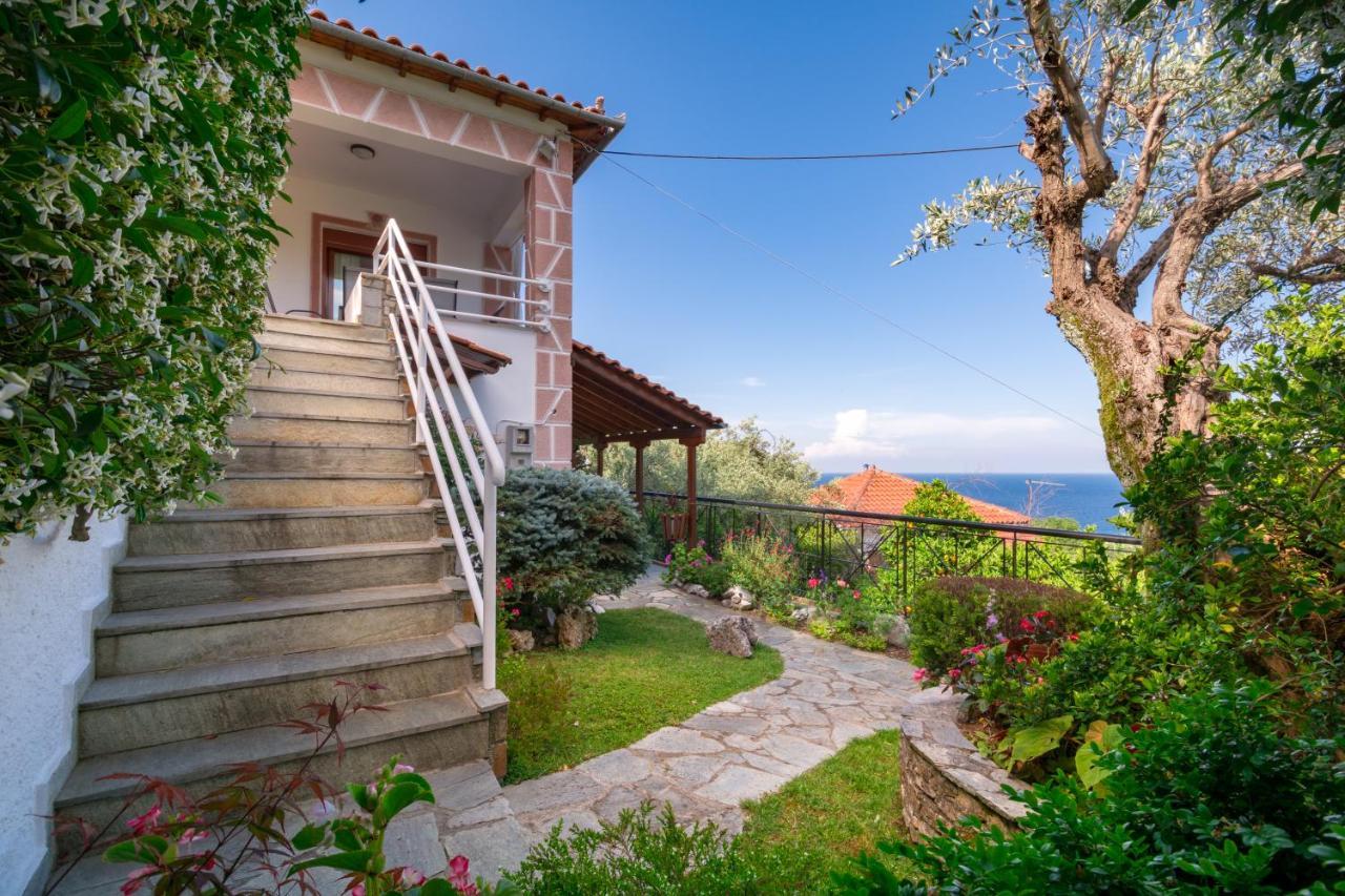 Gardenia Sea View Home Хорефто Экстерьер фото