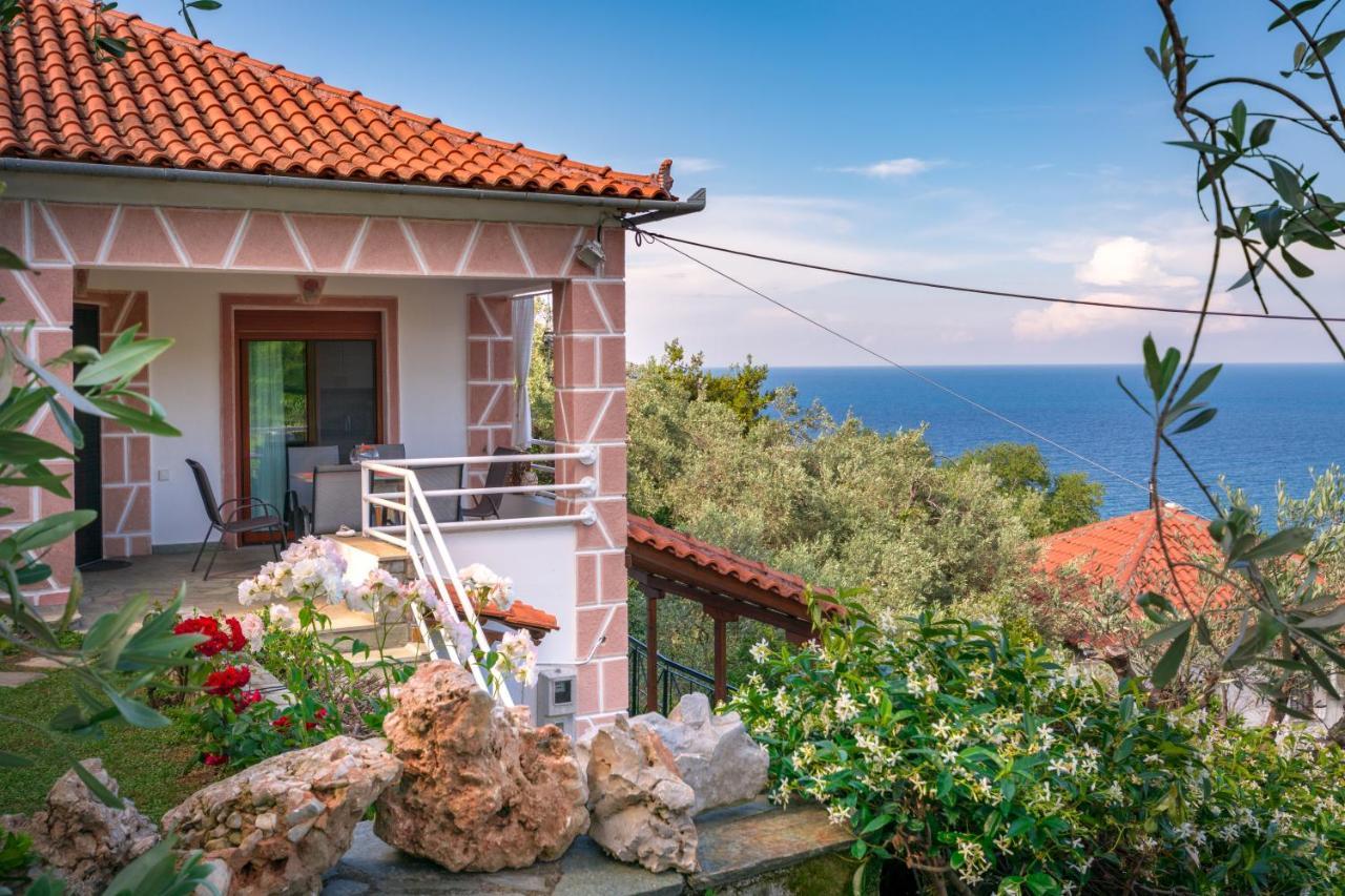 Gardenia Sea View Home Хорефто Экстерьер фото
