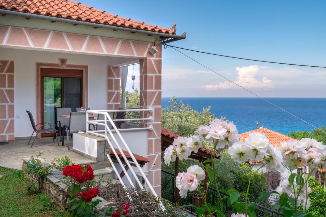 Gardenia Sea View Home Хорефто Экстерьер фото