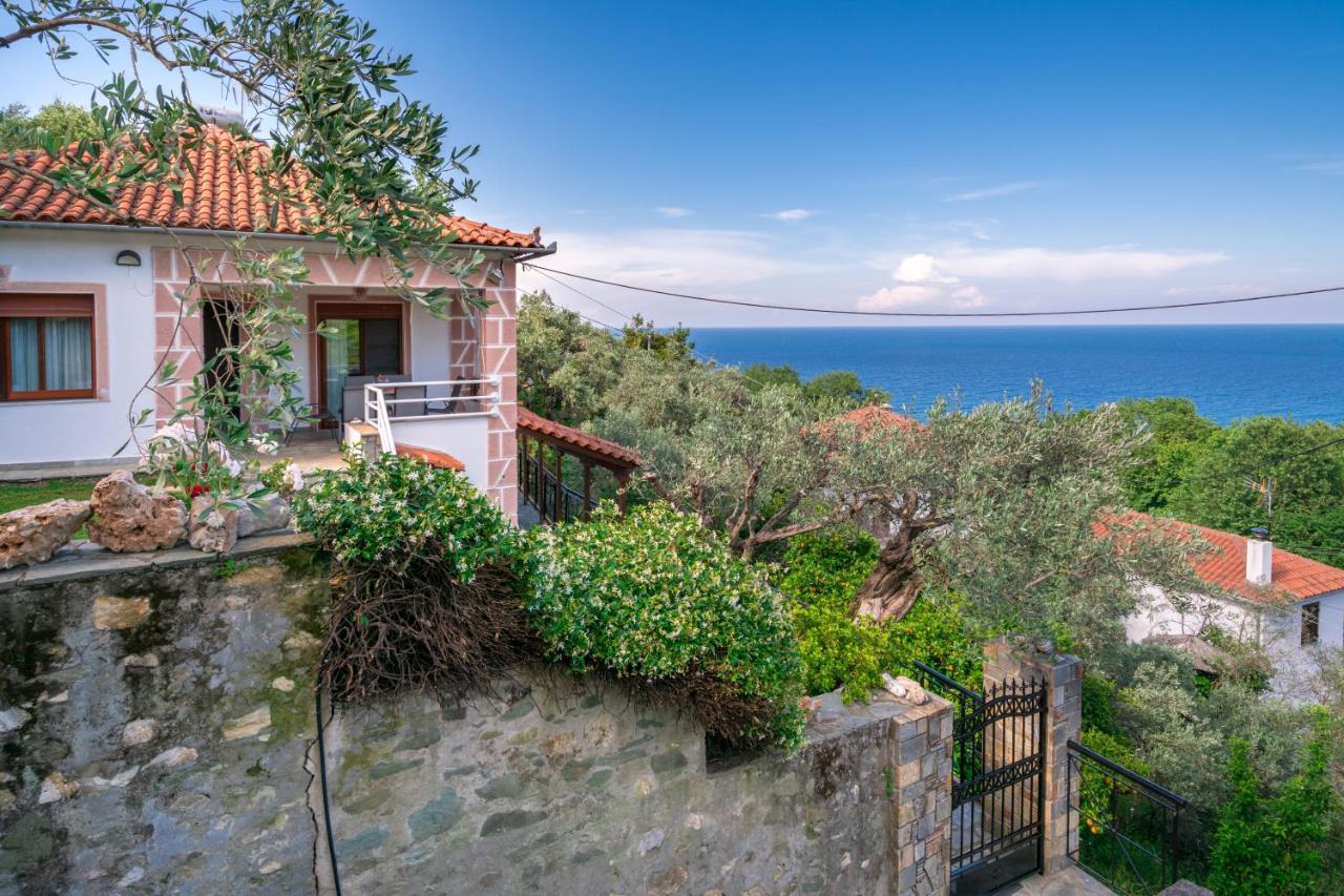 Gardenia Sea View Home Хорефто Экстерьер фото